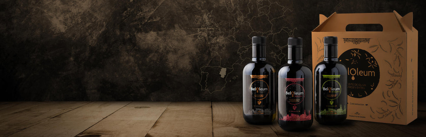Pack De Regalo Aceite De Oliva Virgen Extra 3 Variedades Beloleum (3 X 500ml)_3