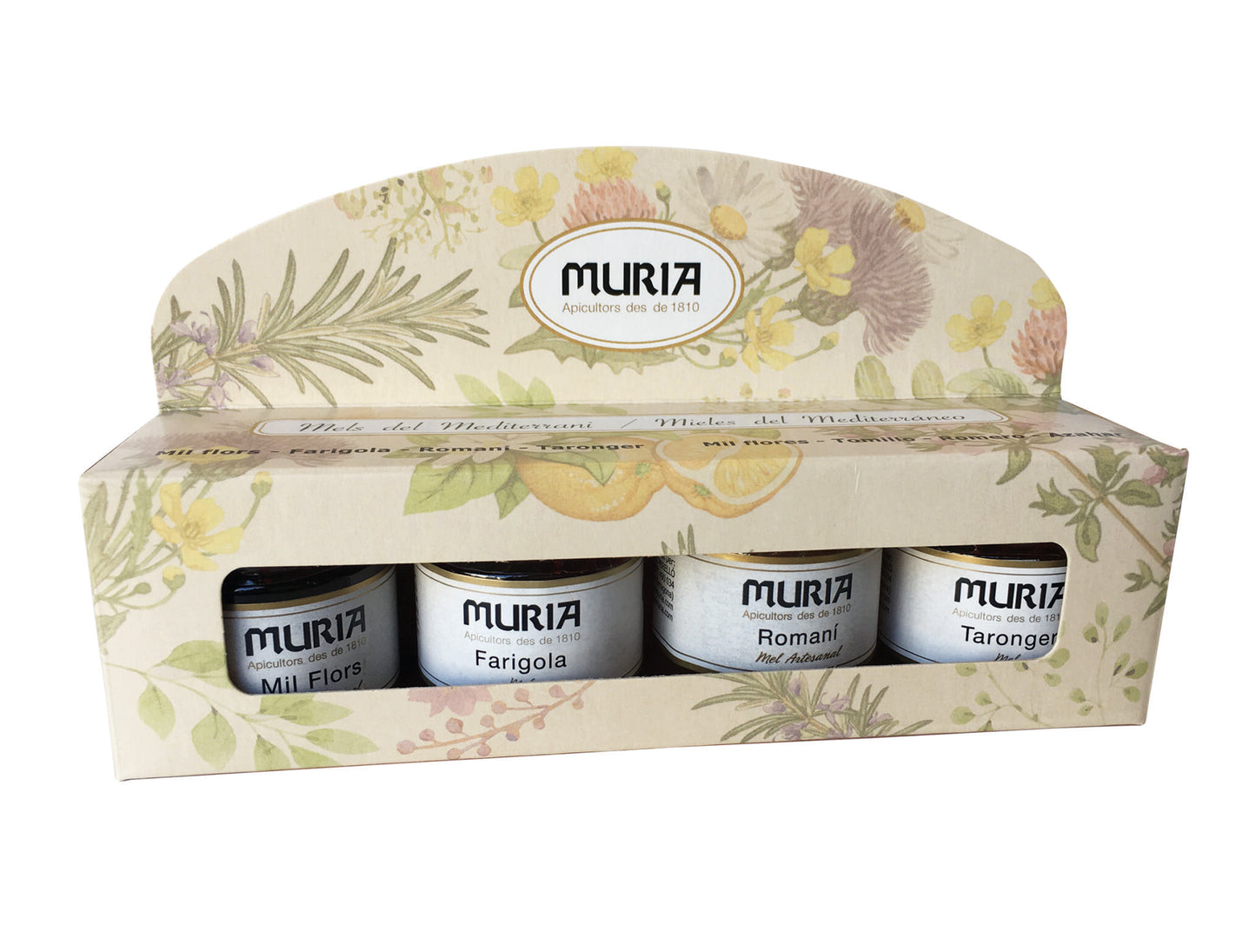 Pack Miel Del Mediterraneo 4x50g_0