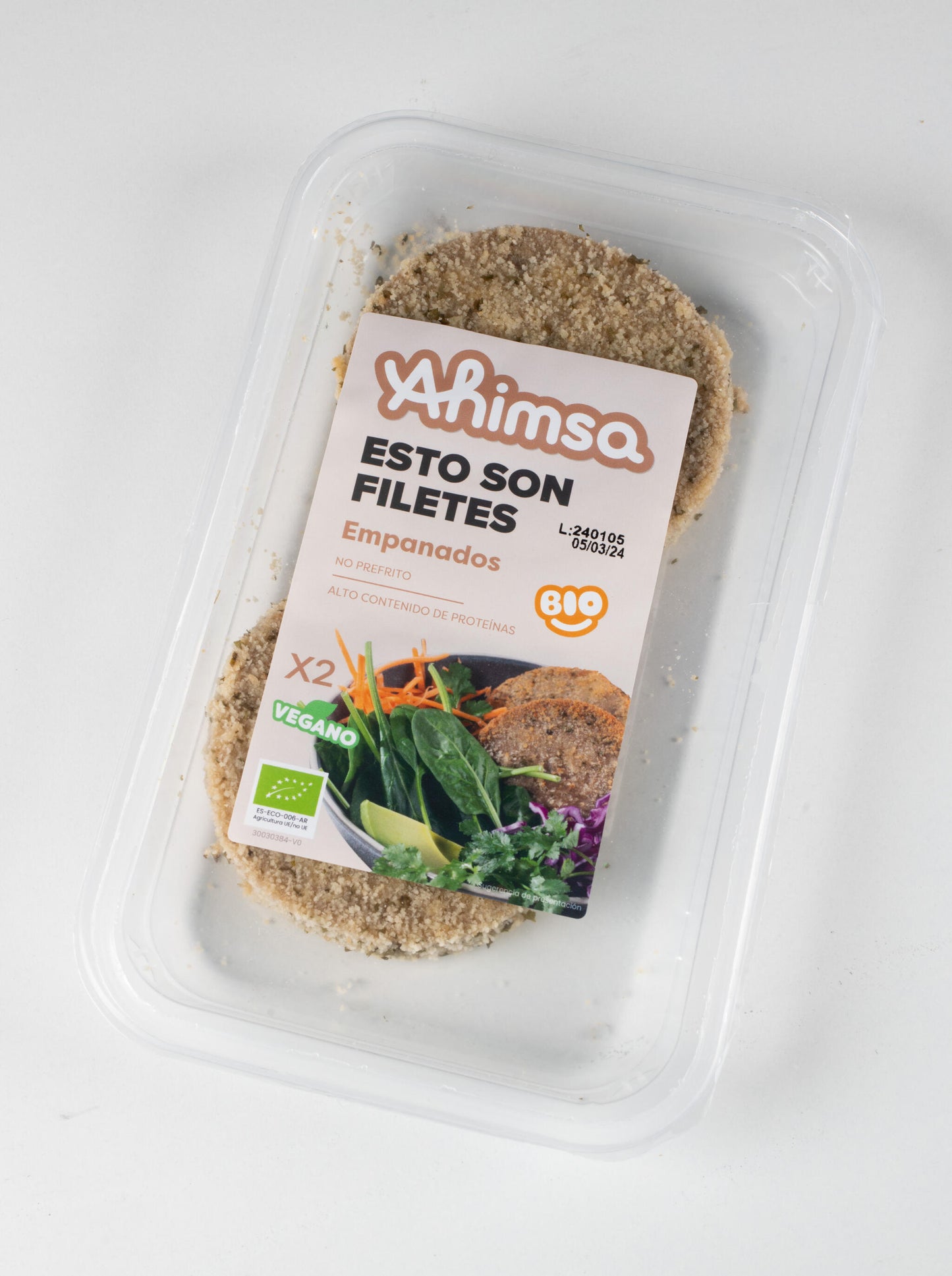 Seitán Empanado Bio Ahimsa 180 G_0
