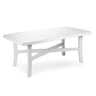 Mesa Resina Senna 180x100x72 Cm Blanca