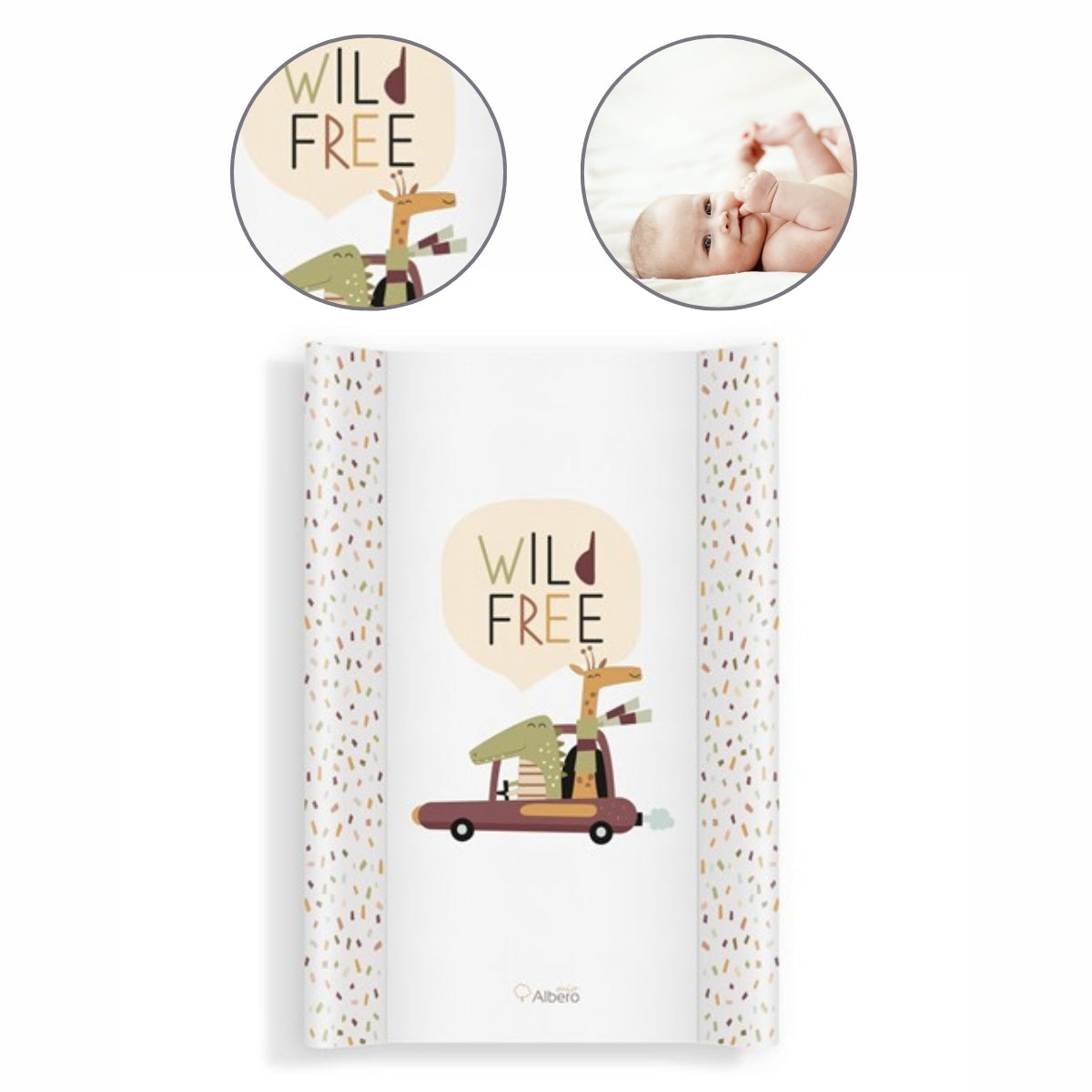 Cambiador Base Rígida Para Cuna 70x47 Wild Free