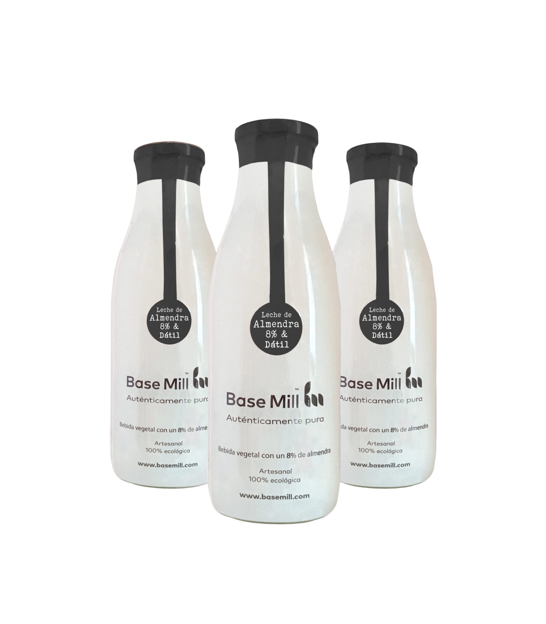 Pack X3 Leche Almendra 8% & Dátil Eco 750ml.