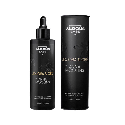 Aceite de Jojoba 100% Puro Enriquecido con CBD, 100 ml. Aldous Labs
