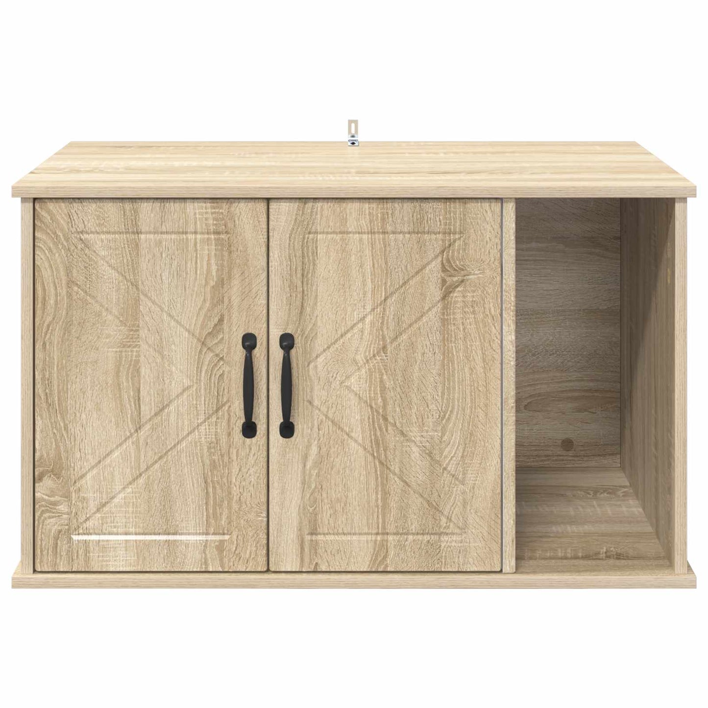 Casa Para Gatos Sonoma 85 X 55 X 50 Cm Madera De Ingeniería_5