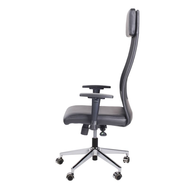 Silla De Oficina Airflow Símil, Negro, 65 X 120a128 X 65cm_5