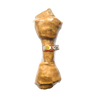 Lifebound - Hueso Masticable Natural Para Perros De Cuero De Ternera En Forma De Hueso Con Sabor Maní - 4 Piezas XXL