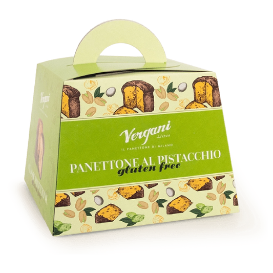 Panettone Pistacho Sin Gluten Vergani 600 g