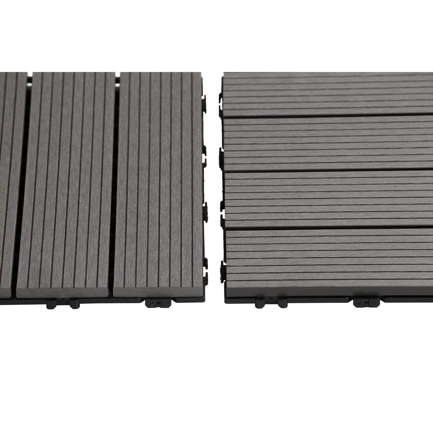 Pack 11 Baldosas de composite Durafloor 30×30 Dioco Gris 1m2