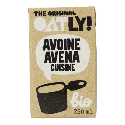 Crema de Avena Ligera Cuisine Oatly Bio, 250ml