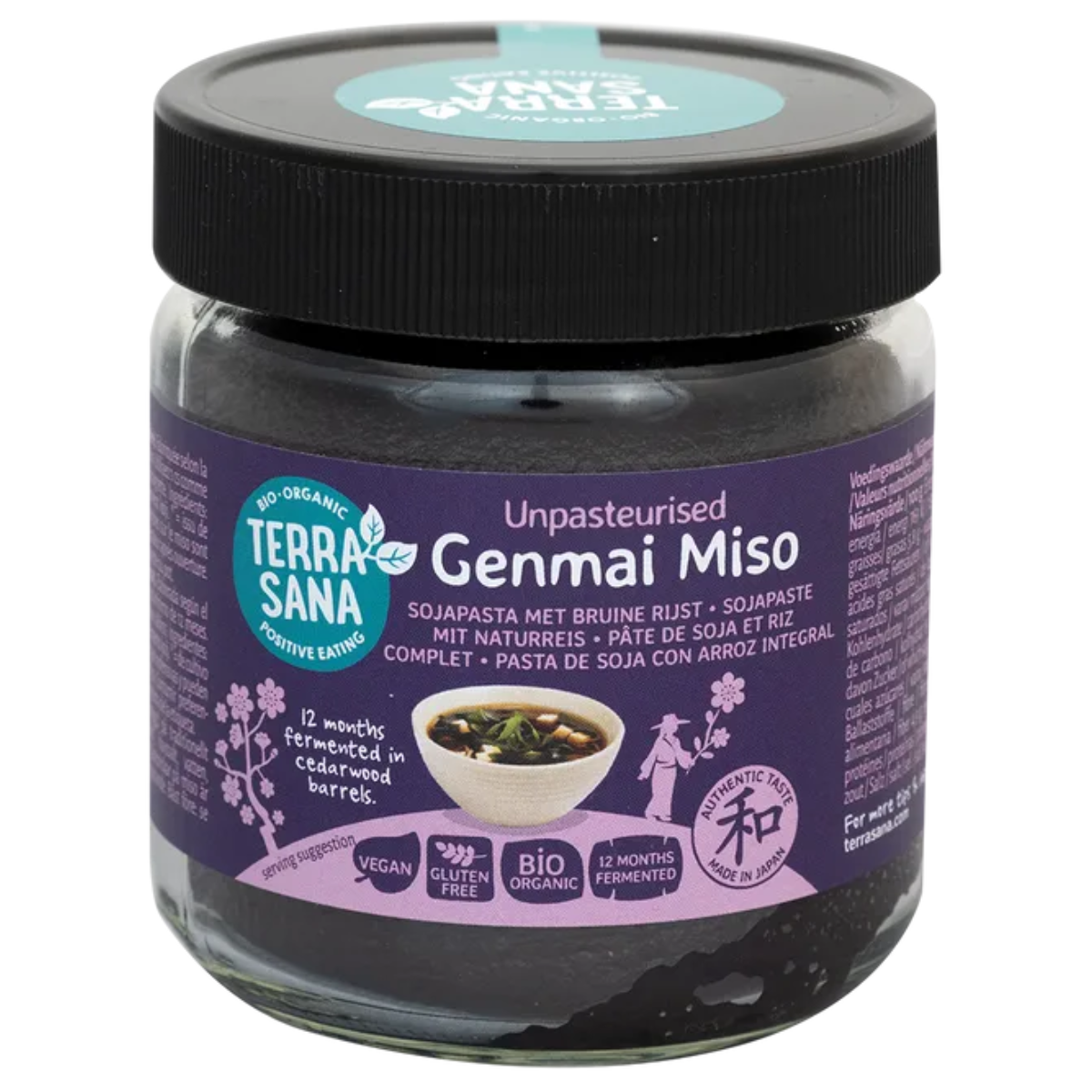Genmai miso BIO Sin Pasteurizar Terrasana, 350 gr