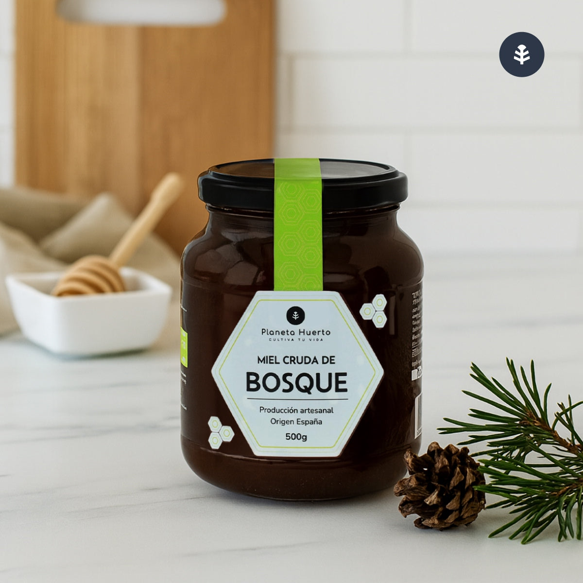 Miel Cruda de Bosque Planeta Huerto 1 Kg