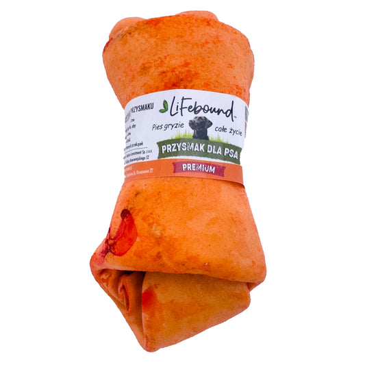 Lifebound - Hueso Masticable Natural Para Perros De Cuero De Ternera En Forma De Hueso Sabor Miel - 10 Piezas M