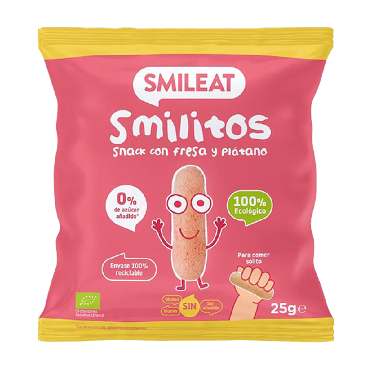 Pack Mix de Smilitos BIO Smileat 4 Bolsas