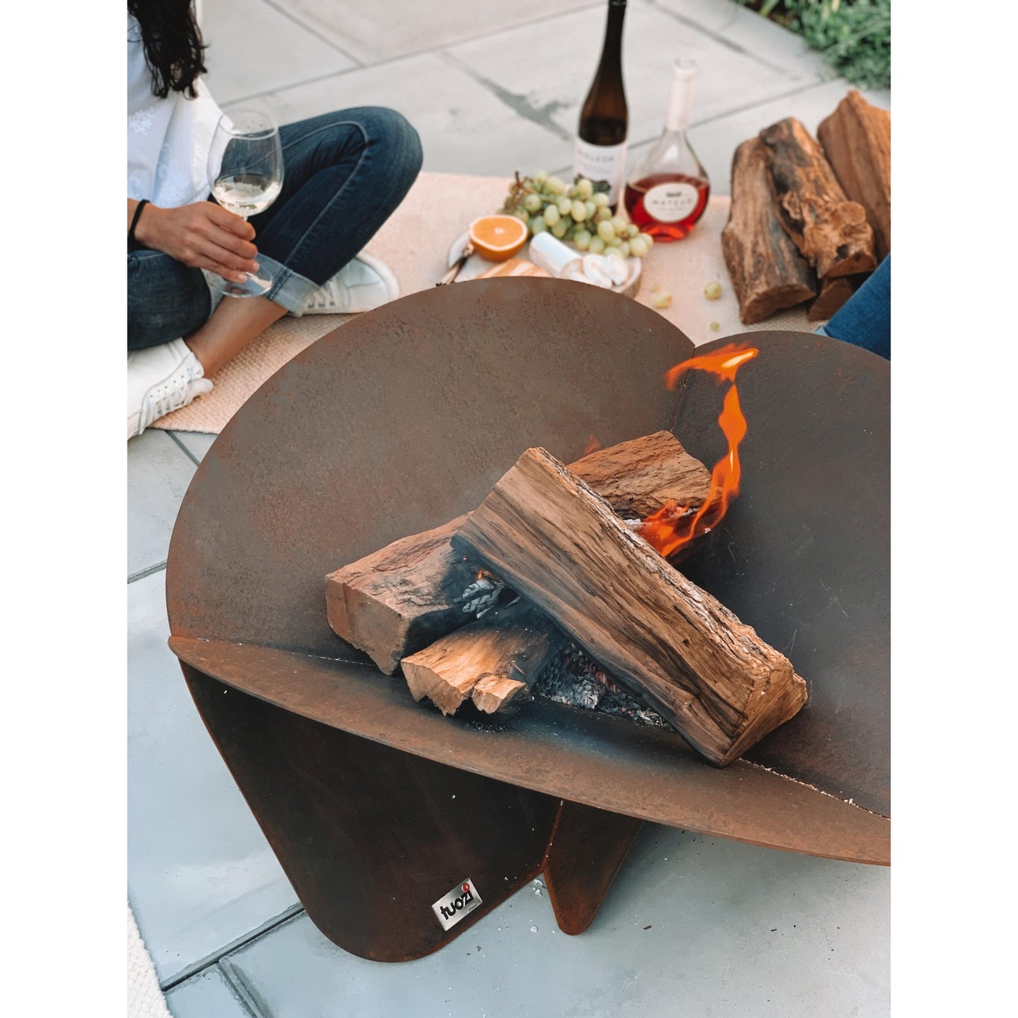 Brasero de jardín Medusae Tuozi