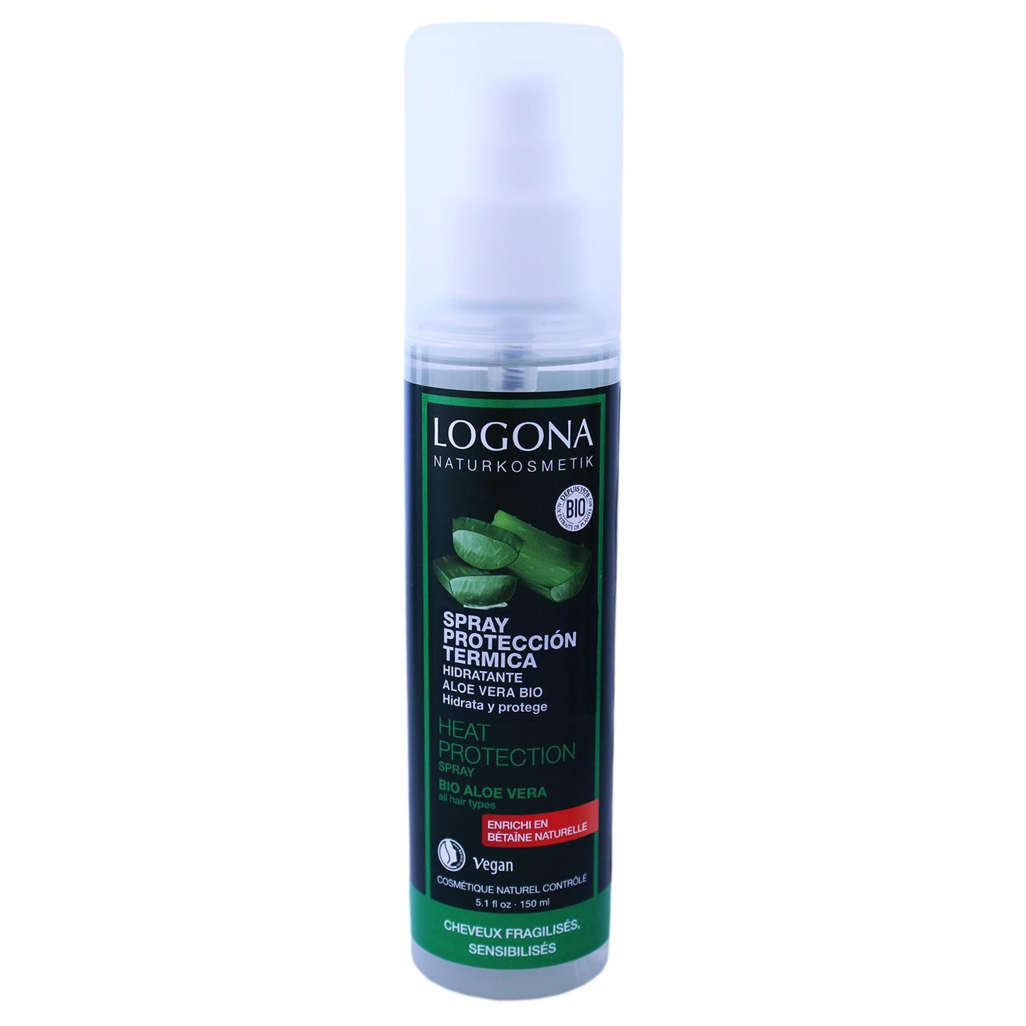 Spray hidratante con protección térmica Logona, 75 ml