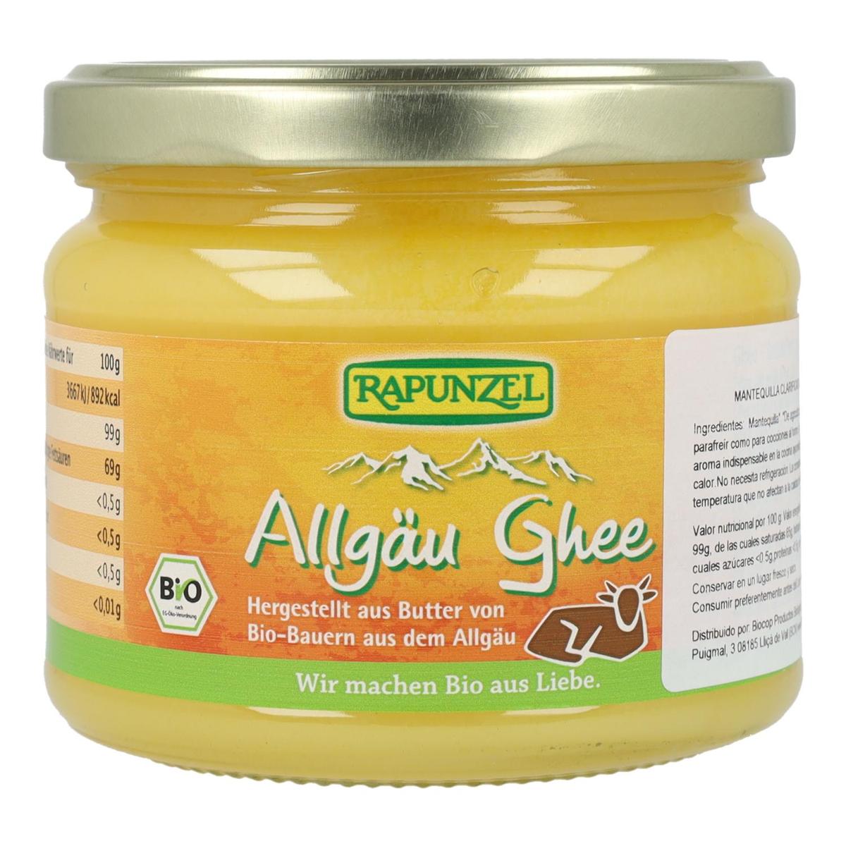 Mantequilla Clarificada Allau Ghee Rapunzel 250 g