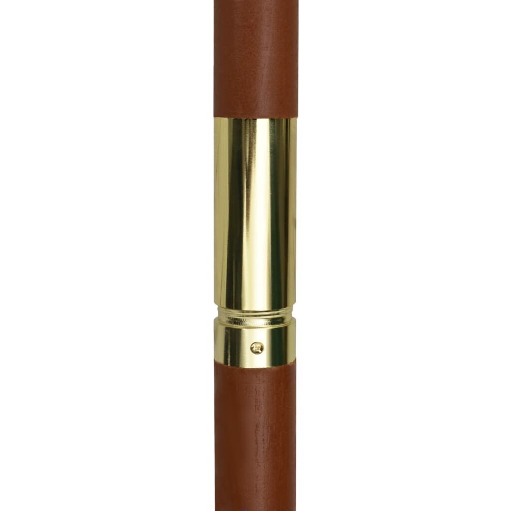 Vidaxl Sombrilla Con Palo De Madera Blanco Crema 200x300 Cm_4