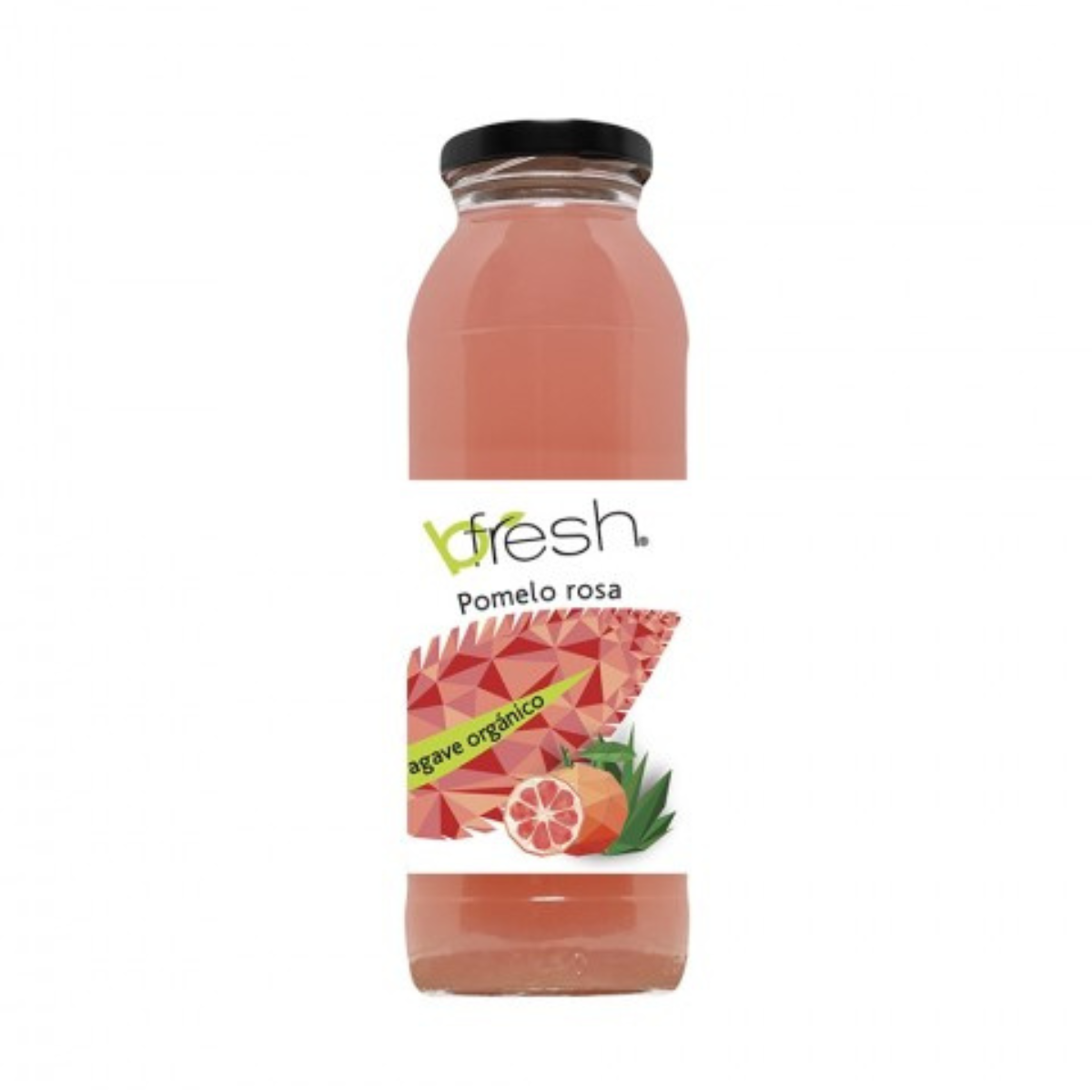 Bfresh Zumo de limón, pomelo rosa y jengibre con sirope de agave BIO VROUBIS 25 cl