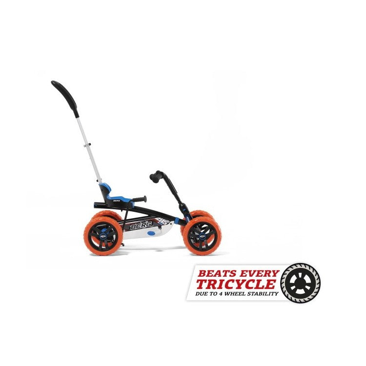 Coche De Pedales Berg Buzzy Nitro 2 En 1.
