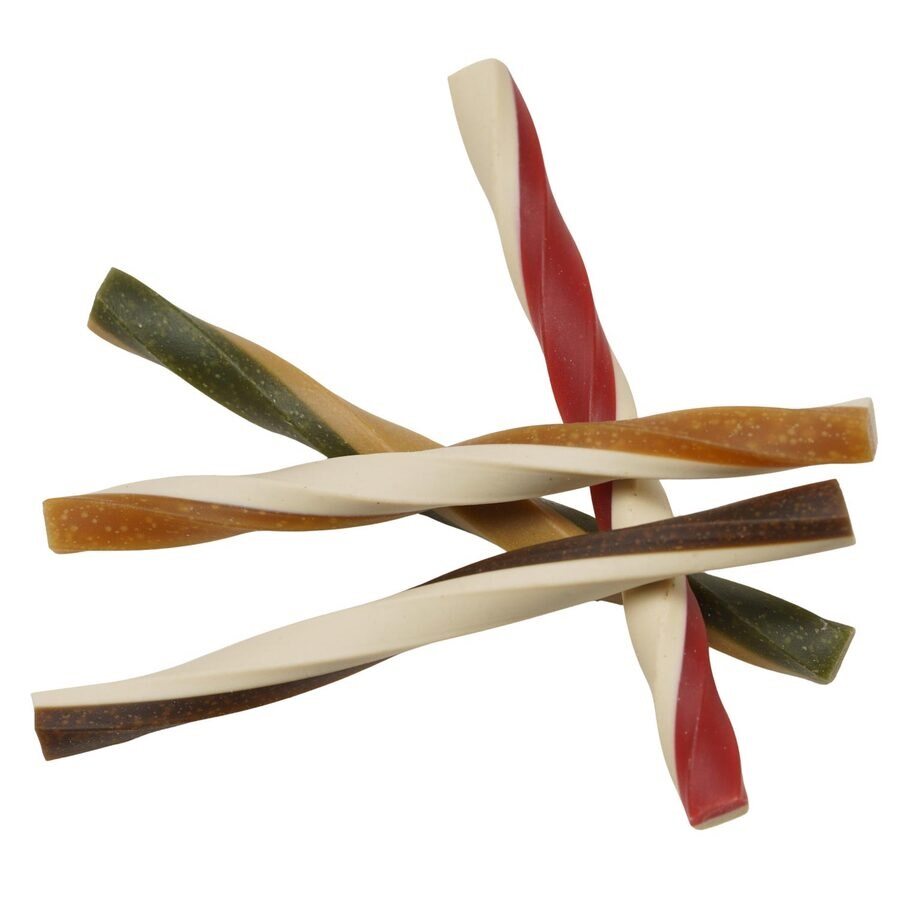 500g Snacks equilibrado sin gluten para perro, TWISTED STICK, 42 barritas de 11CM