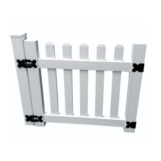 Puerta batiente de valla PVC Dioco