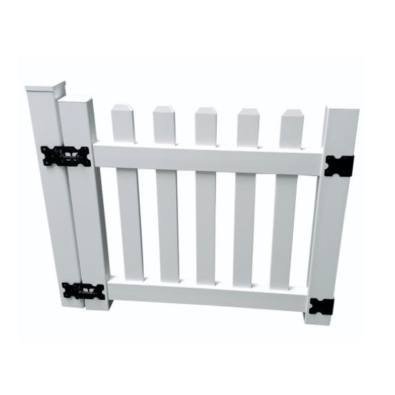 Puerta batiente de valla PVC Dioco