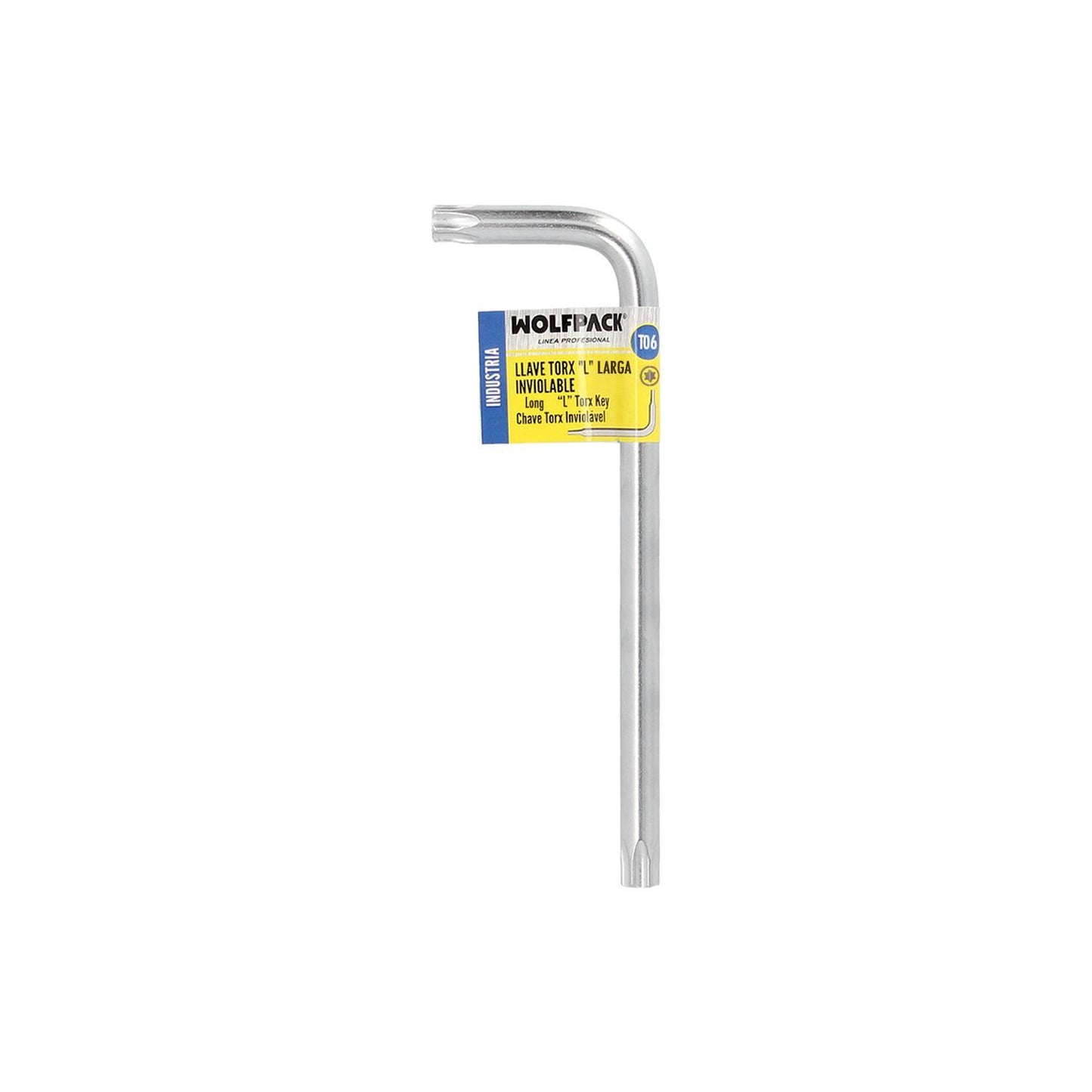 Llave Torx Larga Acero Cromo Vanadio Profesional T06 Mm. Llave Estrella, Llave Allen Estrella_3