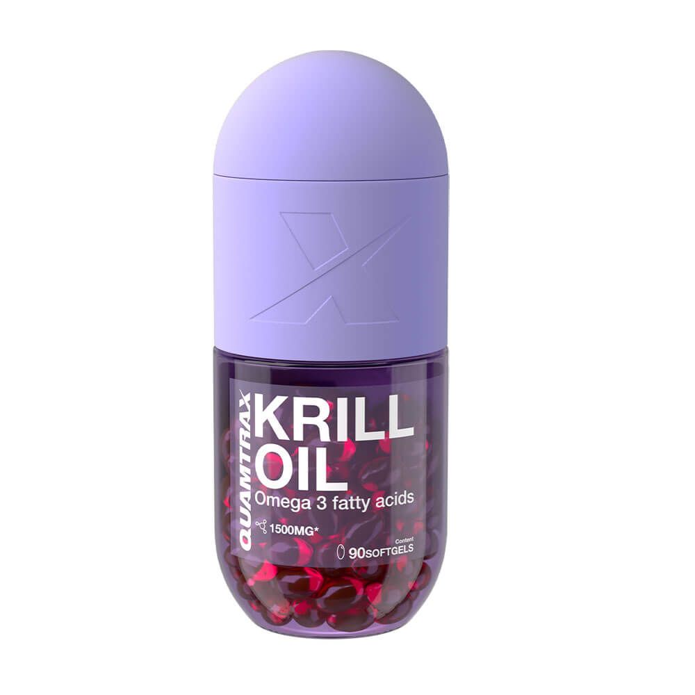Krill Oil - 90 Softgels - Aceite De Pescado - Quamtrax_0