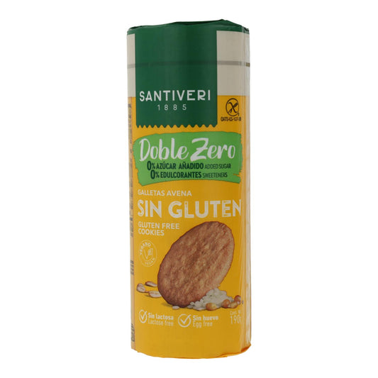 Galletas Sin Gluten Doble Zero Santiveri 190 g
