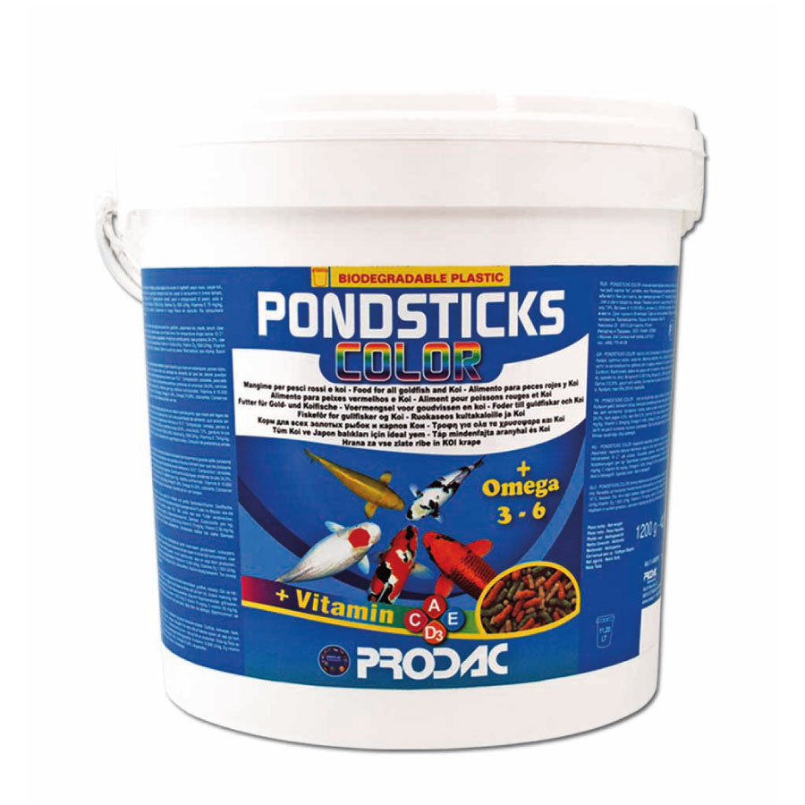 Alimento Para Peces Medianos Y Grandes De Estanque Pondsticks Color 1,2 Kg_0