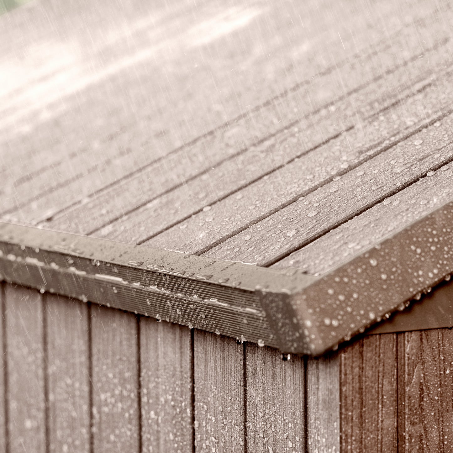 Caseta De Exterior Darwin 6x6 De Keter. 190x183x221 Cm - Marrón_5