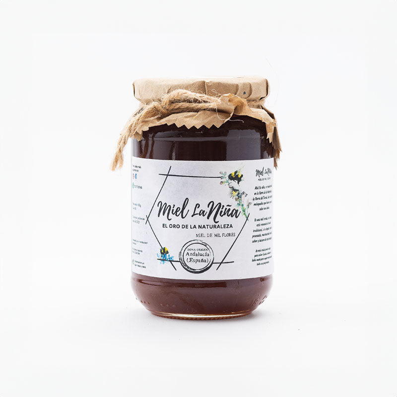 Miel Ecológica Milflores De Málaga 450g_0