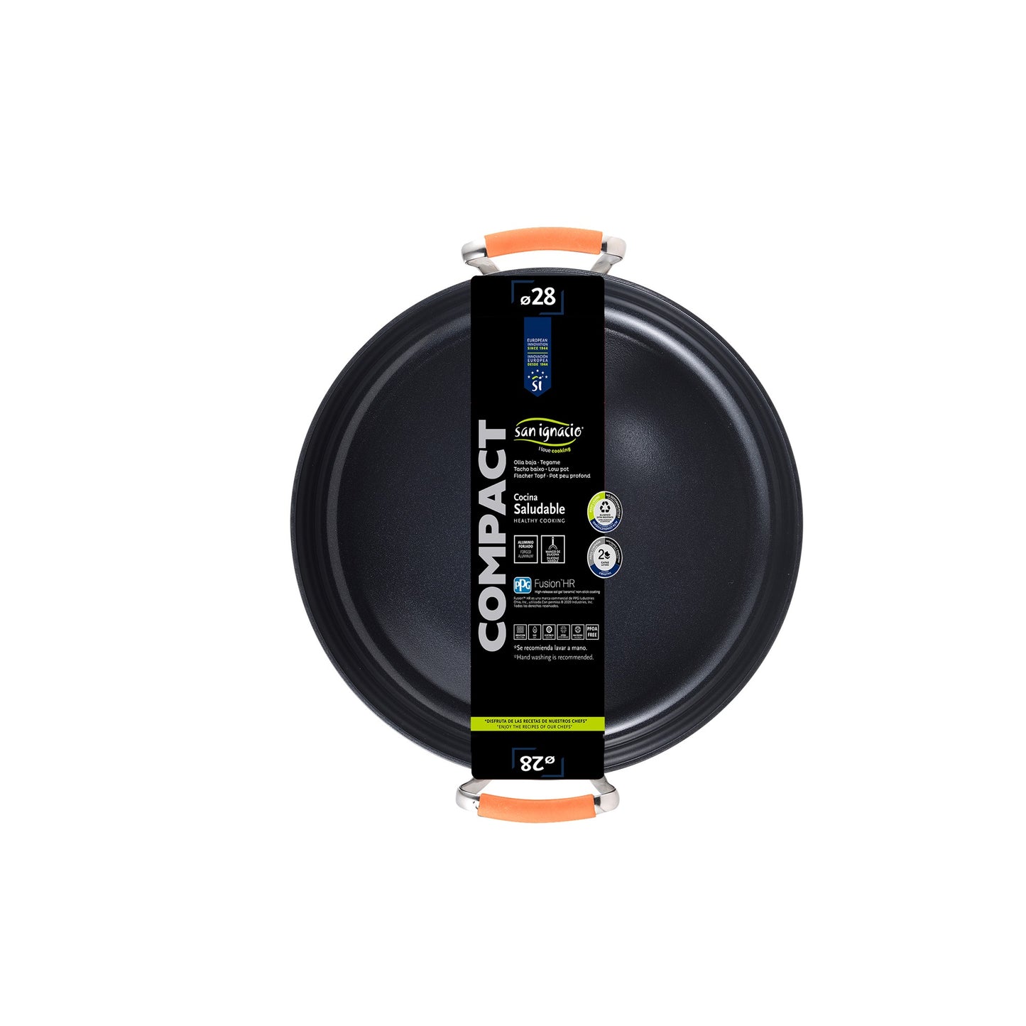 Skillet Ø28cm Aluminio Forjado Induccion Compact_1