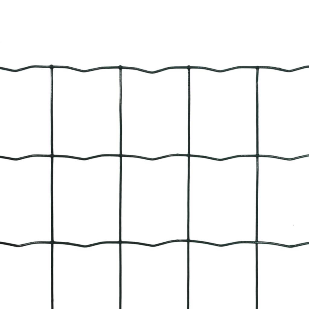 Set De Euro Valla Acero Verde 25x1,5 M / Vetonek_3