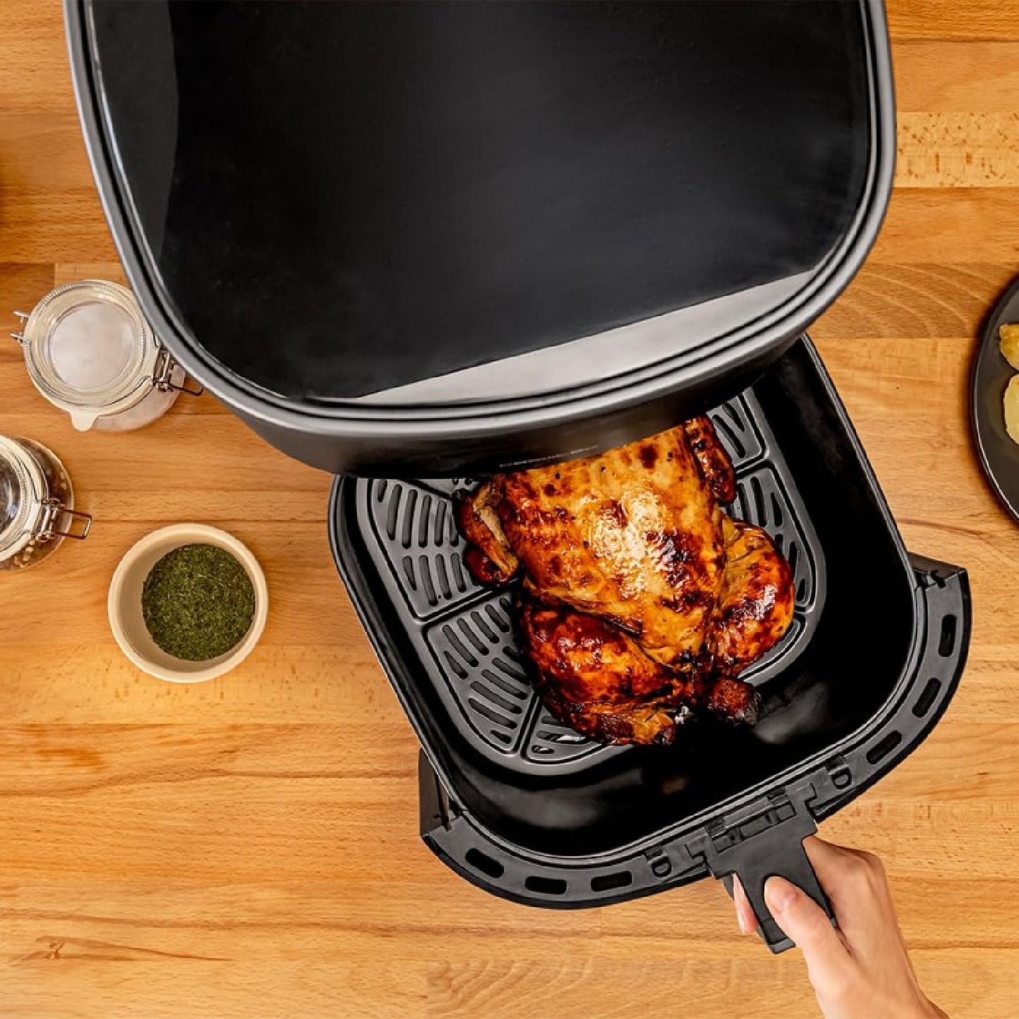 Freidora De Aire Sin Aceite De 6,5l Cecofry Fantastik 6500,1700w,tecnología Perfectcook,12 Modos De Cocinado,táctil, Regulable 80-200grados C,cocina_4