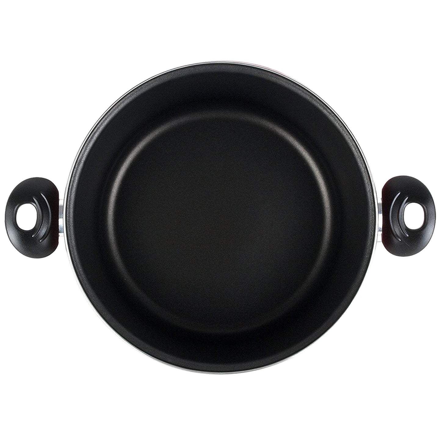 Magefesa Praga Olla 30 Con Tapa Vidrio, Acero Esmaltado Vitrificado, En Granate, Inducción Y Lavavajillas_5