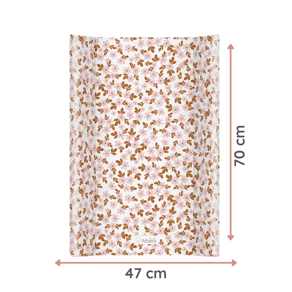 Cambiador Base Rígida Para Cuna 70x47 Retro Flower