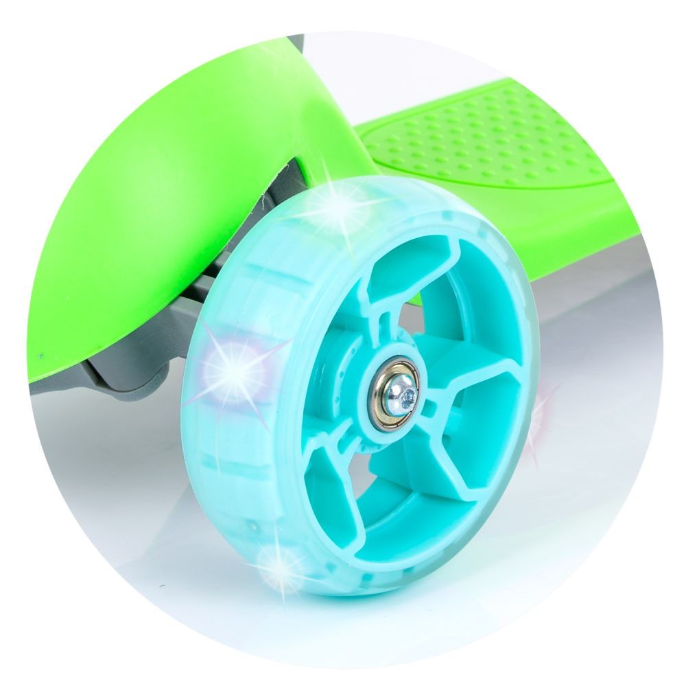 Patinete Plegable Funky Blue Green_4