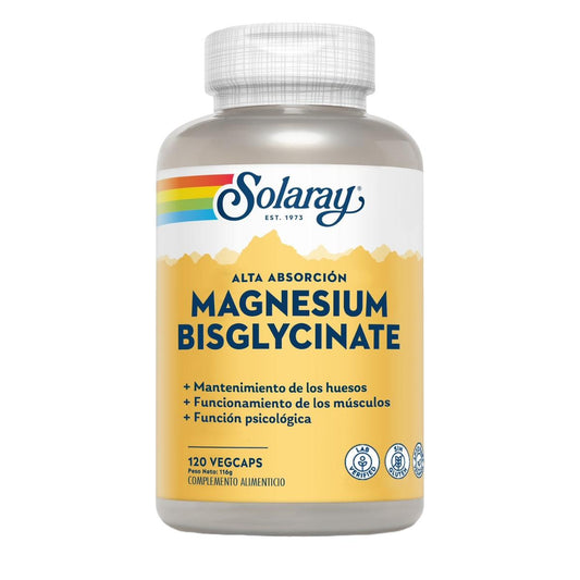 Bisglycinate Magnesio 120 cápsulas vegetales