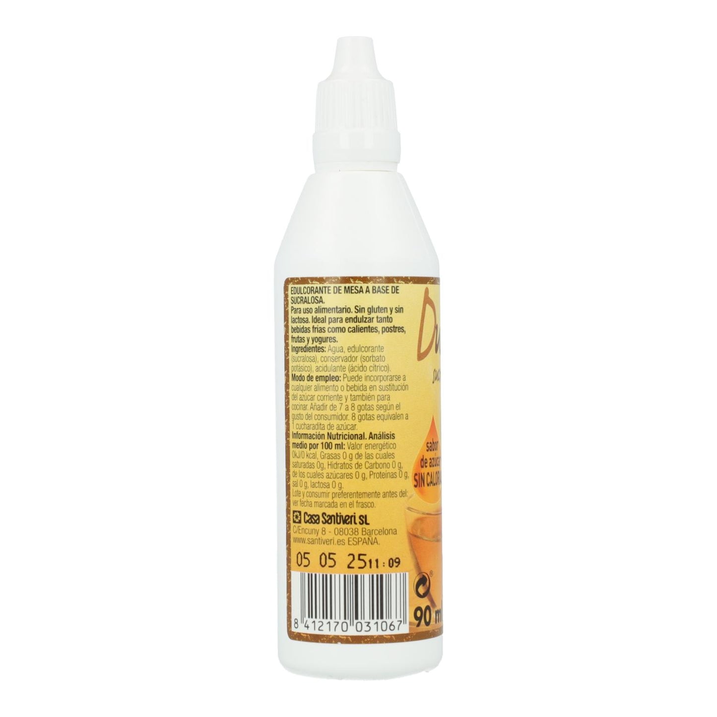 Dulzina (Sucralosa) Líquida Santiveri 90 ml