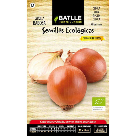 Semillas de Cebolla Babosa selec. primosa ecológicas Batlle