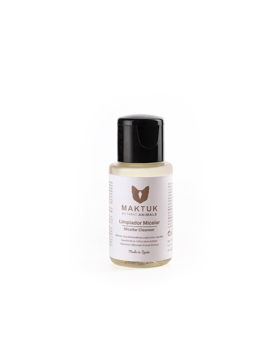 Limpiador Micelar 20 Ml Maktuk Animals_0