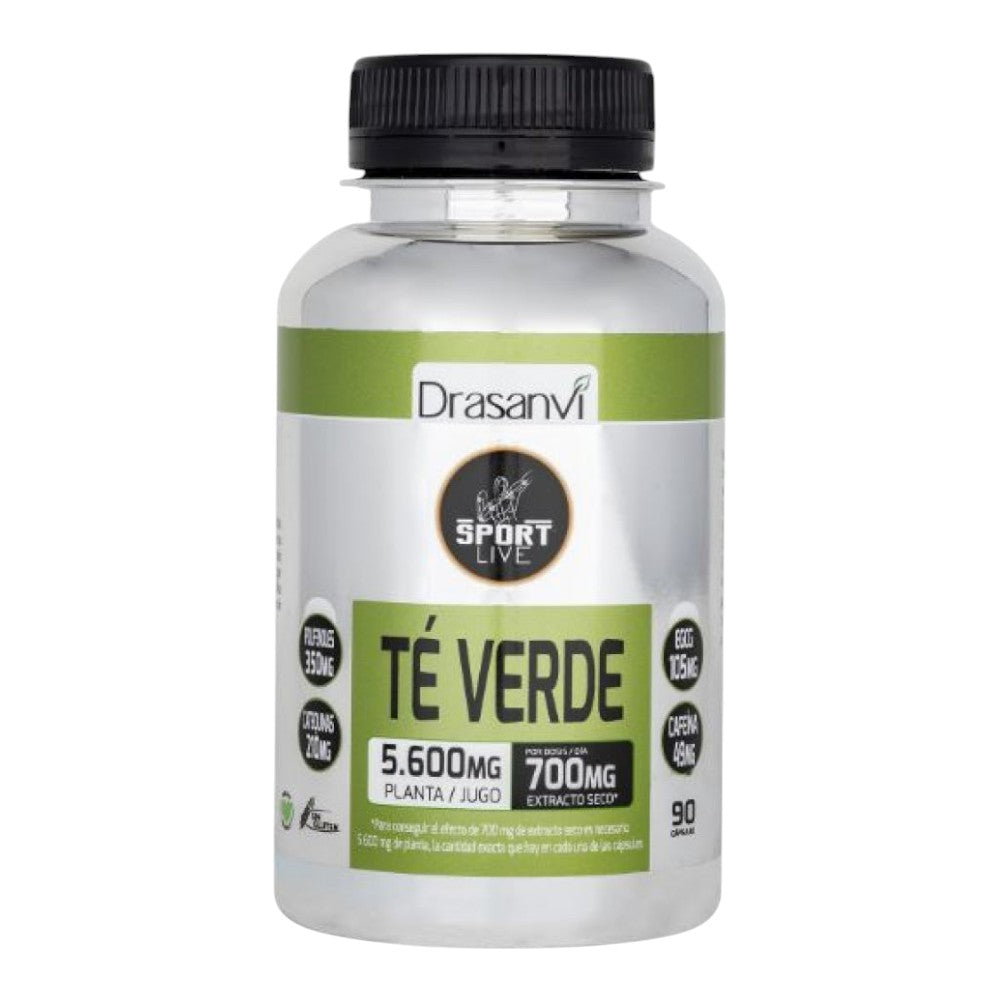 Sport Live Té Verde 90 Caps