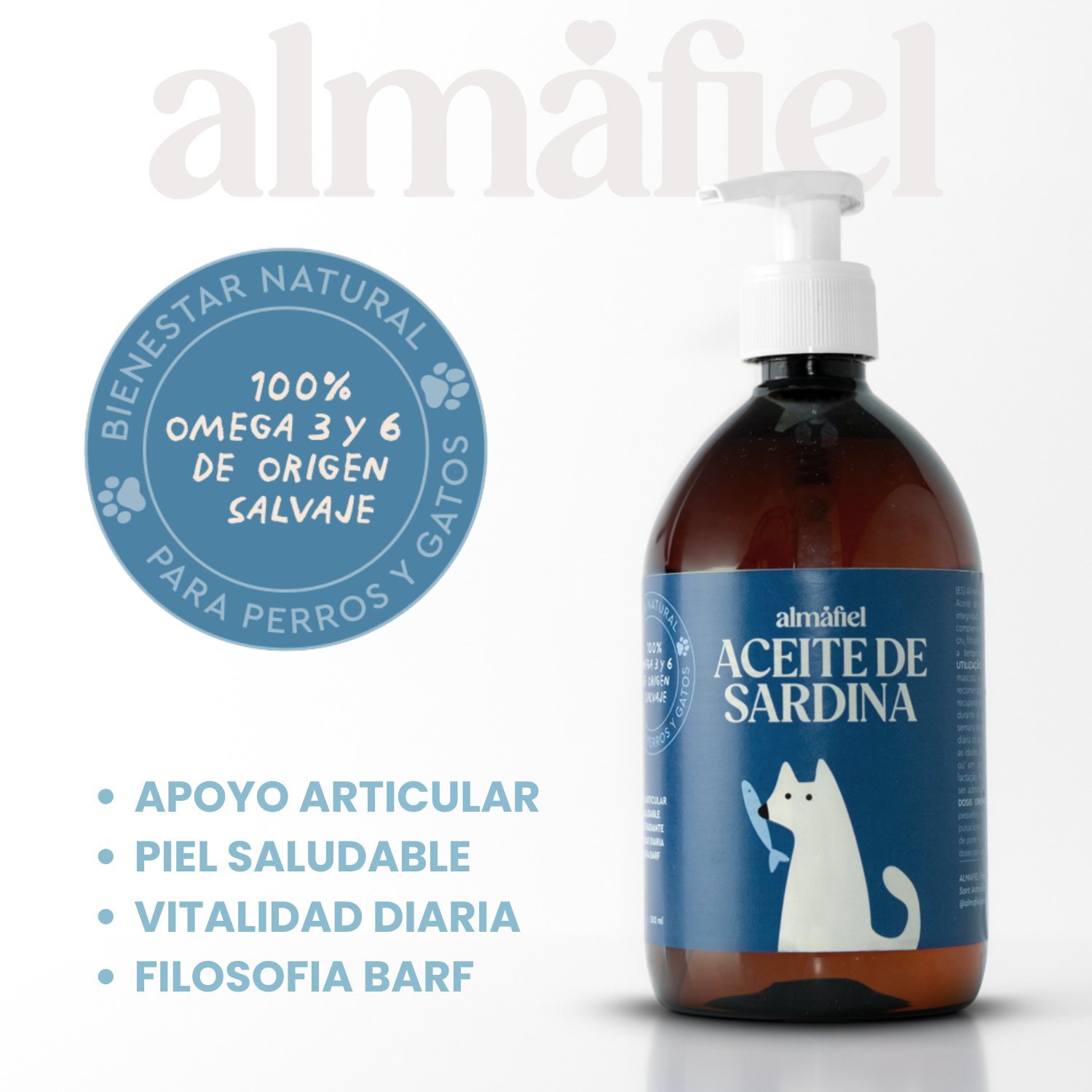 Aceite De Sardina - Omega 3 Salvaje