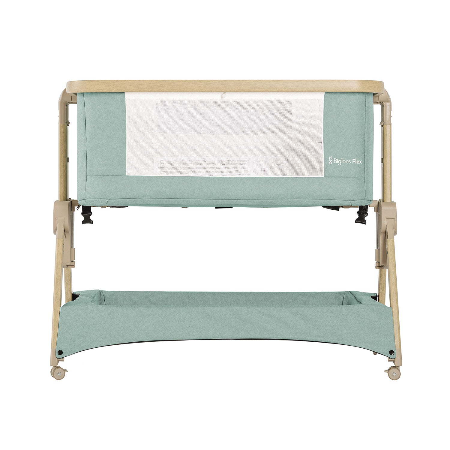 Minicuna De Colecho Plegable Bigtoes Flex Green Mineral