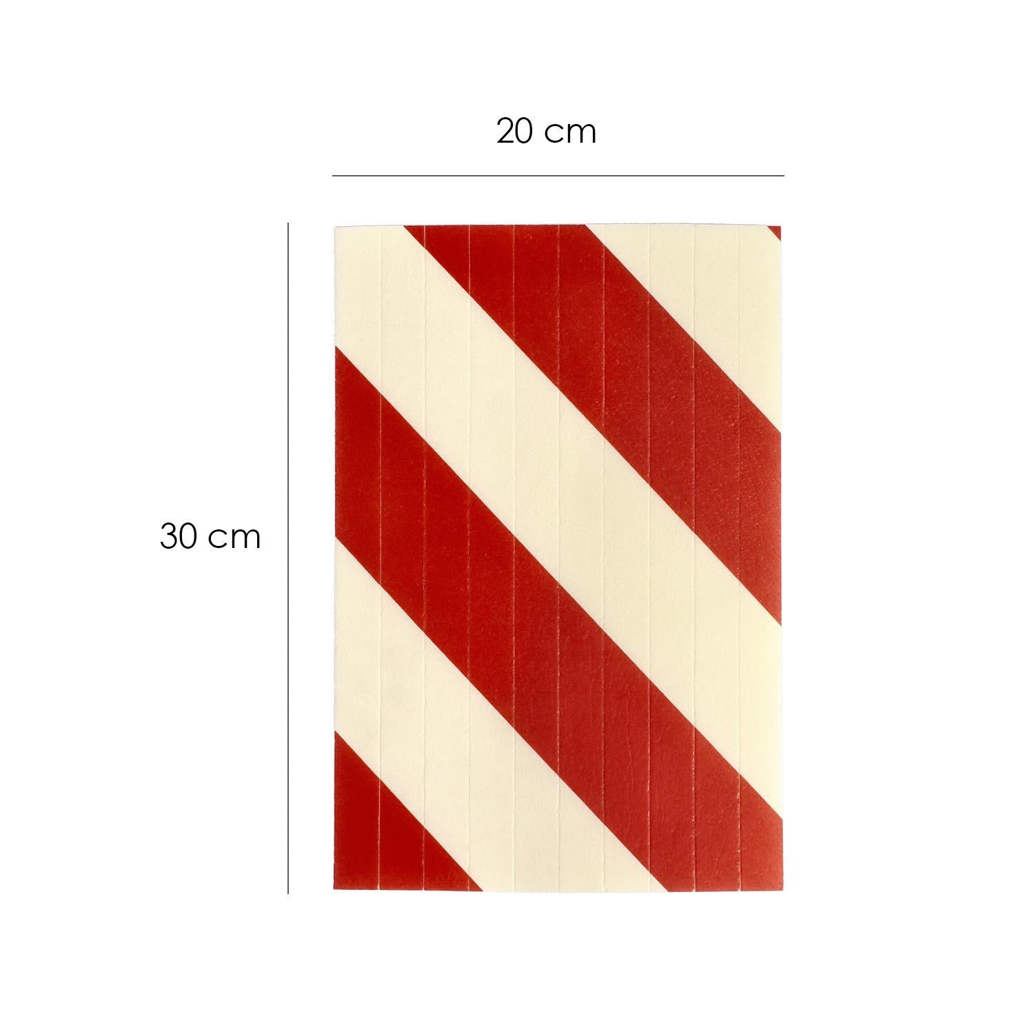 Protector Antiroces Cochera Adhesivo Flexible 30x20 Cm.