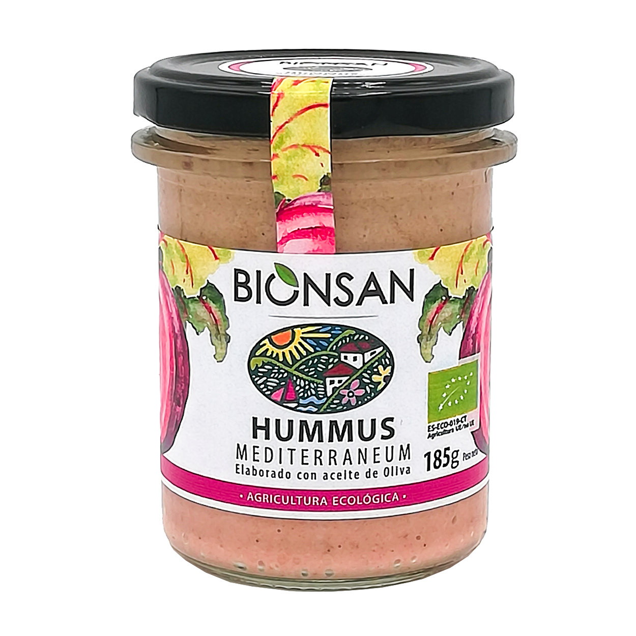 Hummus De Remolacha Ecológico Mediterraneum 185g