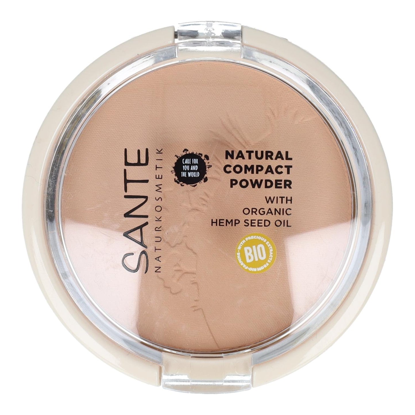 Maquillaje Polvos compacto nº3 Warn Honey Sante 9 g