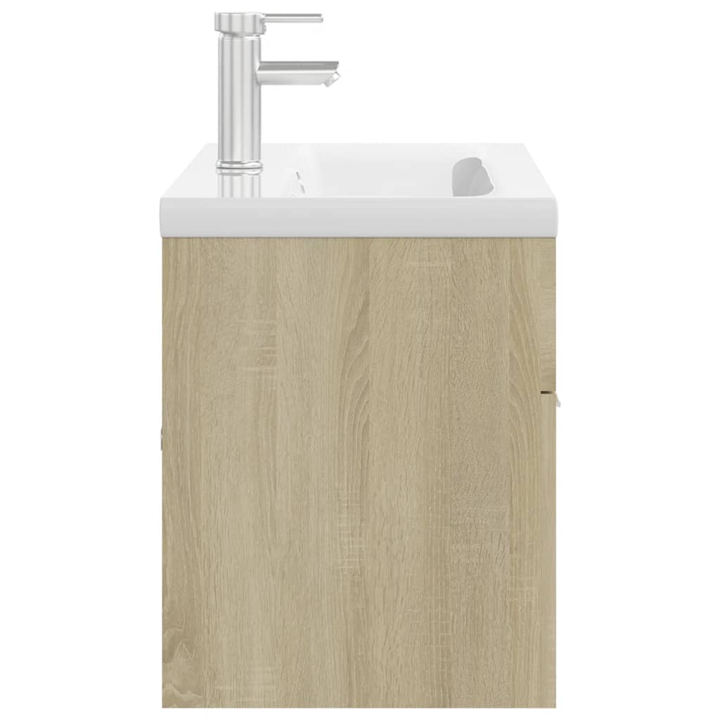 Mueble Con Lavabo Madera De Ingeniería Roble Sonoma_3