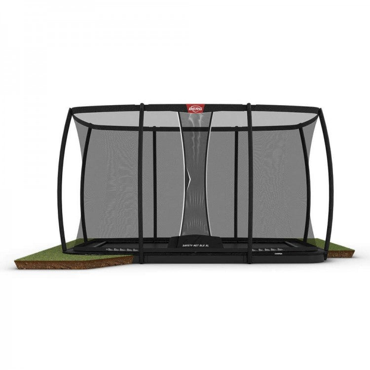 Cama Elastica Berg Flatground Ultim Champion 500 + Red Deluxe Xl Negro.